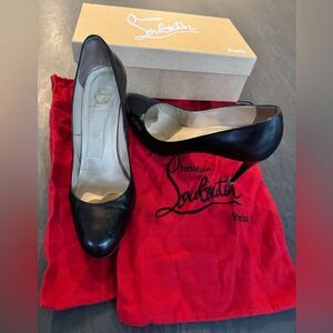 Christian Louboutin Simple pump 85mm black kid leather